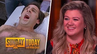 Why Kelly Clarkson Feels ‘Gypped’ By That Famous Scene In ‘The 40-Year-Old Virgin’ | Sunday TODAY