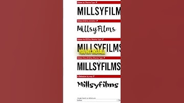 5 Best AESTHETIC Fonts YOU NEED 😱 #shorts