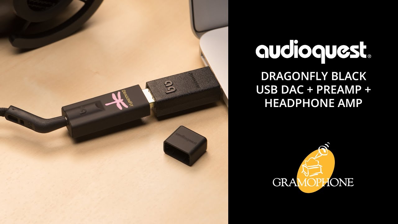AudioQuest Dragonfly Black USB DAC Review - YouTube
