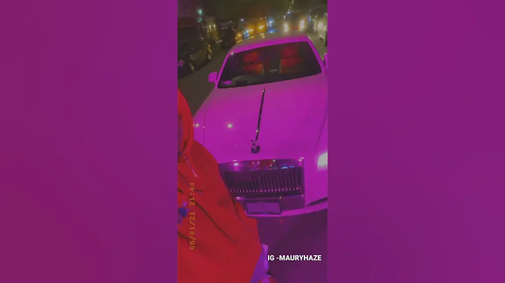 MAURY HAZE BRINGS THE ROLL ROYCE GHOST TO HIS HOOD...