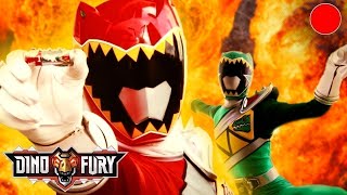 Power Rangers Dino Fury | Best Moments 🔴 LIVE 24/7 ⚡ Power Rangers Kids | Action For Kids