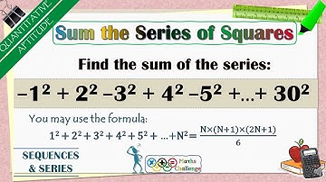Find the sum of the Squares - Maths Tutorial
