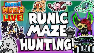 🔴 Runic Maze Hunting! Runes! 6Star MP! Skins! Doodle World! (2023) {RoadTo10K}