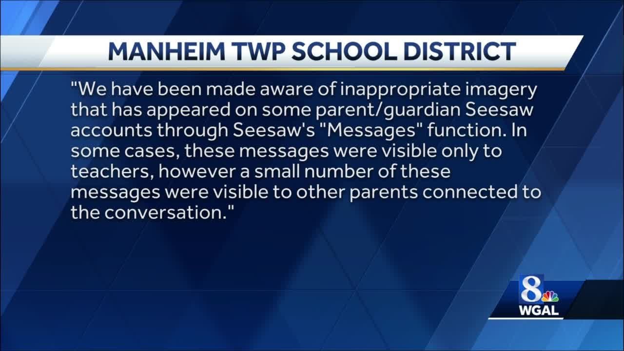 Manheim Township School District alerts parents to Seesaw data breach YouTube