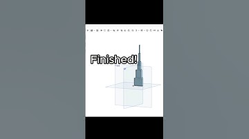 Basic totorial on how to make a skyscraper! onshape #edit #onshape #skyscraper #design #totorial