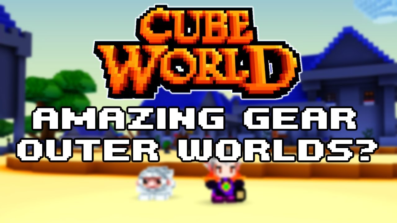 LEGENDARY +GEAR DROP + NEW GAME? - Cube World 2019