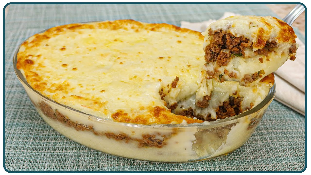 КАРТОФЕЛЬНЫЙ СКОНД С МЯСНЫМ ФАРШЕМ | Нанду Андраде