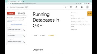 Running Databases in GKE || #qwiklabs || #coursera  ||  [With Explanation🗣️]
