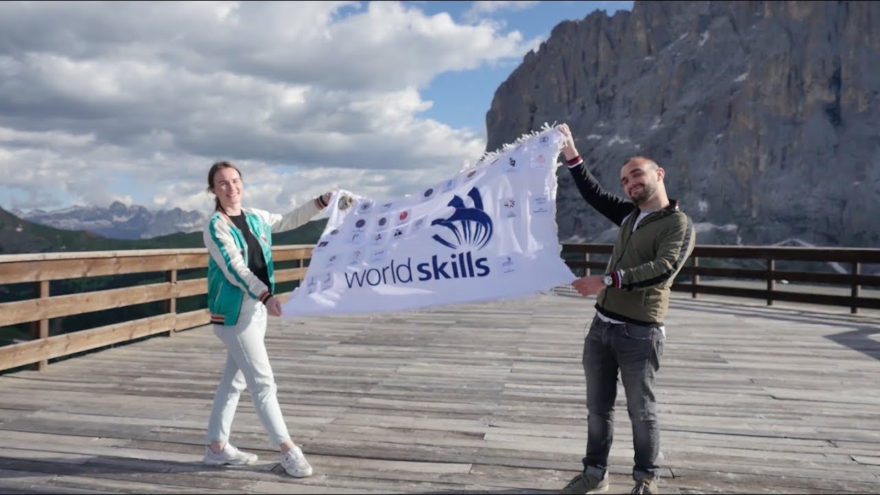 Сельва-ди-Валь-Гардена (Италия), Selva Val Gardena (Italy), WorldSkills Flag Relay