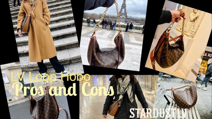 WHAT's in my Bag? Louis Vuitton Loop Hobo reverse monogram