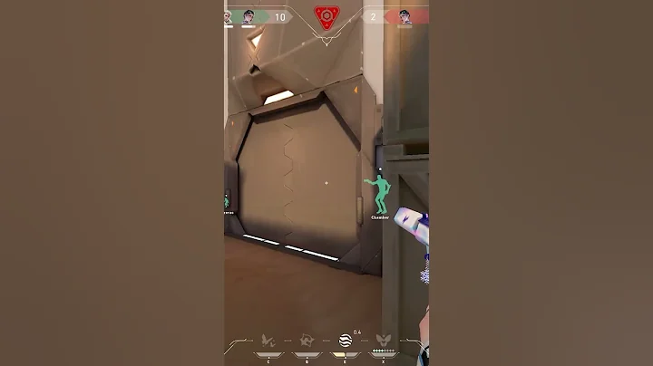 4K Pistol Round #Shorts #valorant