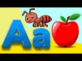 ABC Phonics Song - Toddler Learning Video Songs , A for Apple , Nursery Rhymes , Alphabet song