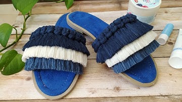 Macrame Sandals and Slippers Tutorial| Step by Step for Beginners| Knitting Pattern| صندل مکرومه