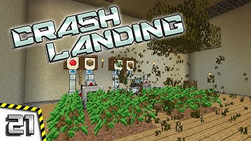 Minecraft Crash Landing - #21 - Automated Leaf Collection
