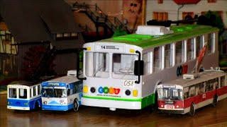 Троллейбусы ЗиУ-9/модели троллейбусов by Tram Miniature 10,327 views 2 years ago 13 minutes, 45 seconds