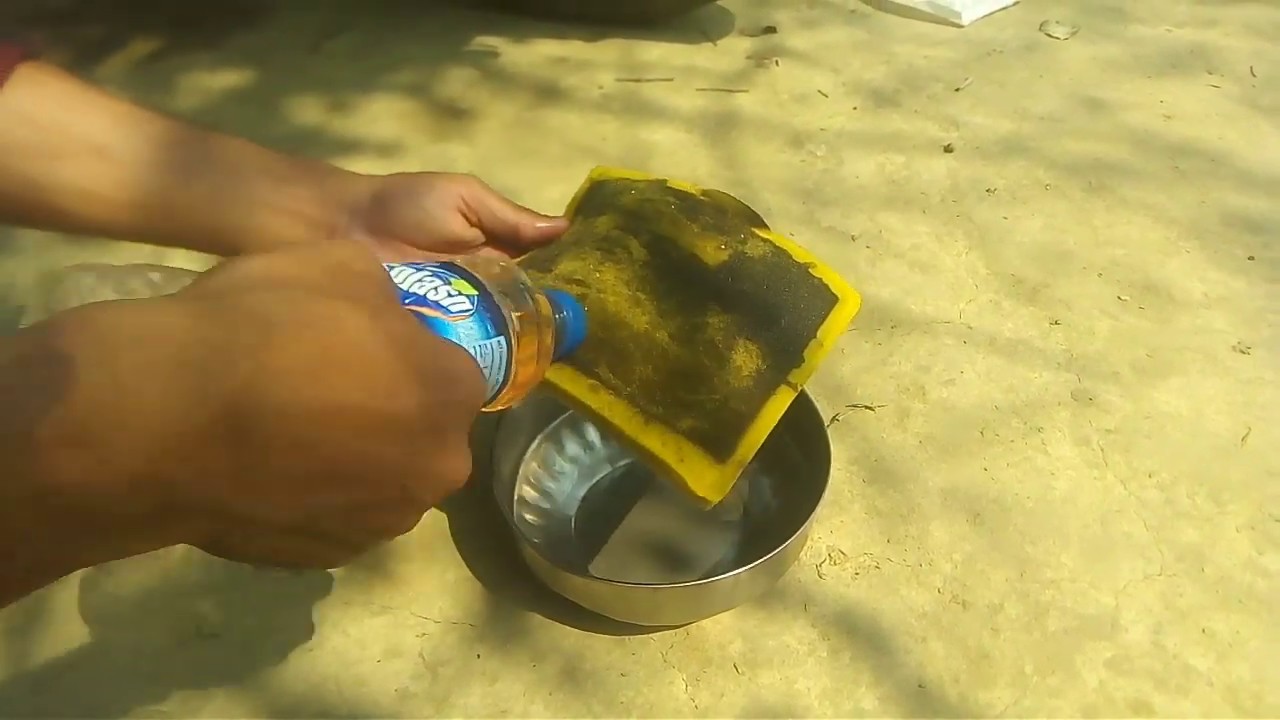 Bike Air Filter wash YouTube