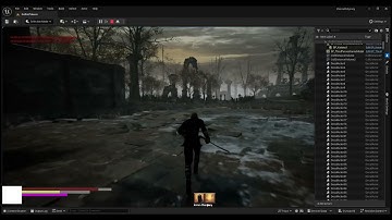 Making a Soulslike RPG Game for my son In Unreal Engine - Combat Test 3