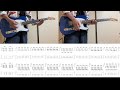 the HIATUS 紺碧の夜に ギター 弾いてみた TAB譜付