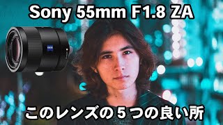Sonnar T* FE 55mm F1.8 ZA | ５つの良い所！Sony ZEISS 優秀レンズの感想＊SonyA7Ⅲ