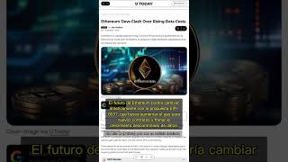 🧐👉 ¿Por qué Ethereum quiere subir el costo de almacenamiento en contratos ... #QixNewsCrypto