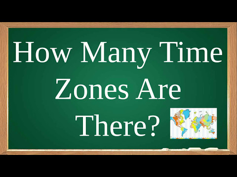 Video: How Many Time Zones Are There