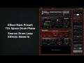 Soundtoys: 70s Space Drum Phase Preset for Effect Rack
