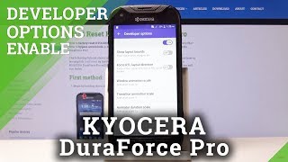 How to Enable Developer Options in KYOCERA DuraForce Pro - Manufacturers Settings screenshot 5