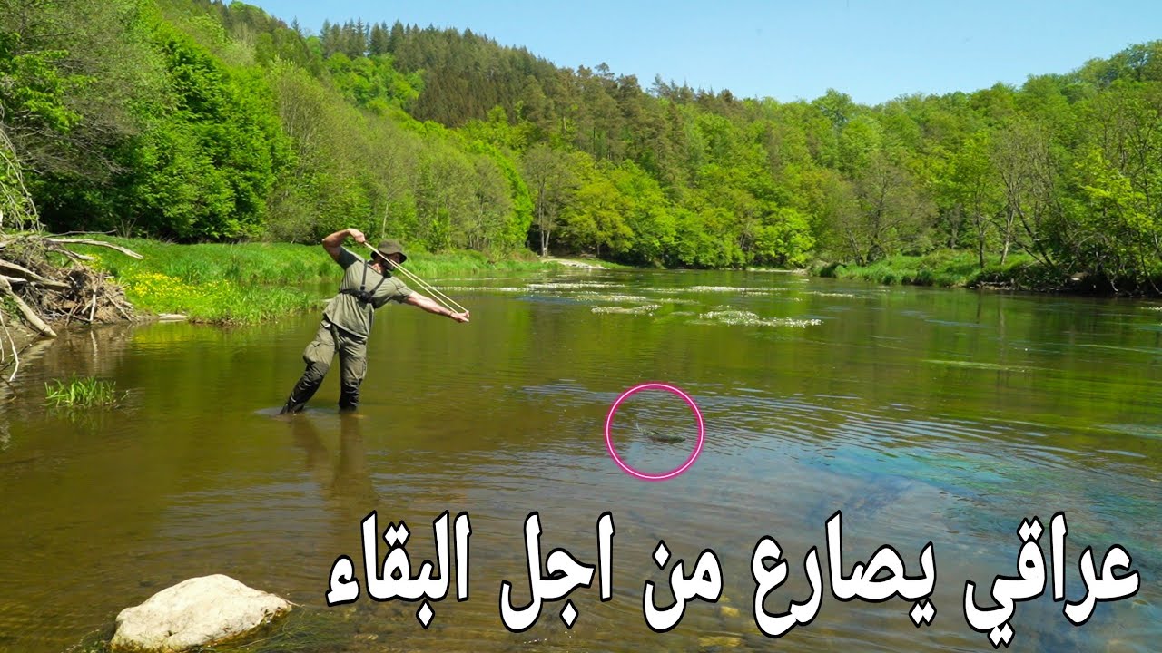 عراقي يصارع من اجل البقاء في غابات لاتوصف 🏝🏕