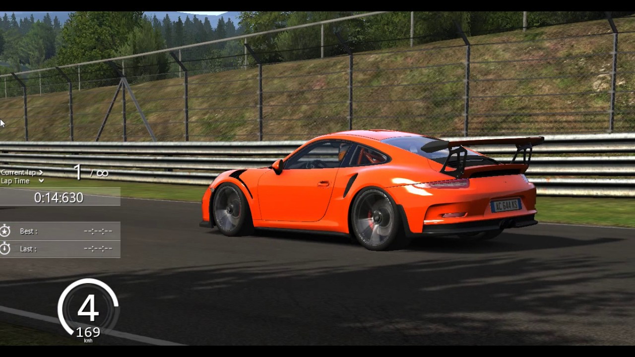 Porsche Gt Rs Practice N Rburgring Nordschleife Assetto Corsa