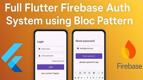 Flutter Firebase Auth with BLoC | 🔐 | Complete Auth System (Login, Signup, Logout)