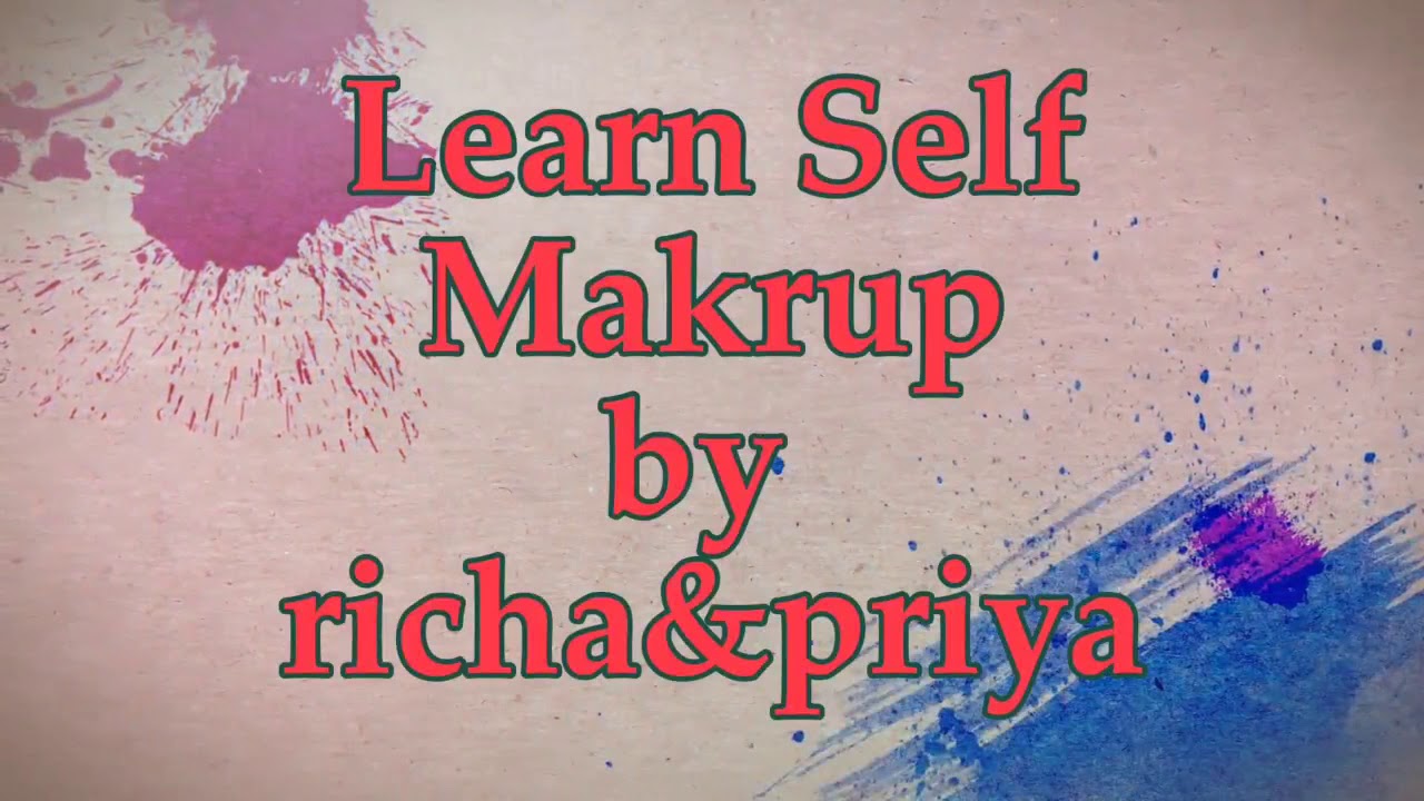 Self Makeup 10 YouTube