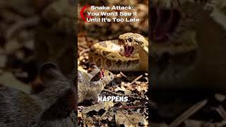 Snake Attack: You Won’t See It Until It’s Too Late NatureStories#CinematicStory#WildlifeCinematic