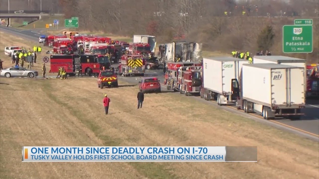 Update on deadly I-70 bus crash, one month later - YouTube