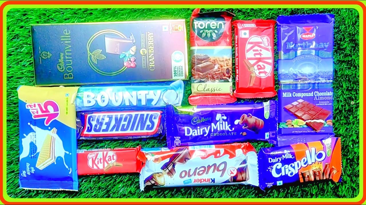 Some Lots Of Candies Chocolates Youtube