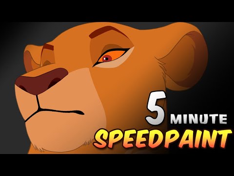 Speedpaint - Lion A
