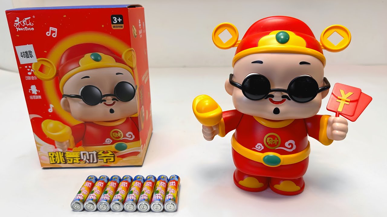 Unboxing Electric Dancing Money God | Dancing Frog, RC Missile Car, Spray Train, Stunt Missile Car