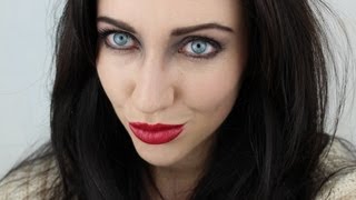 Sexy Vampire Makeup Tutorial, Halloween Fancy Dress!! screenshot 1
