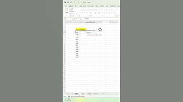 Excel Auto numbering invoice