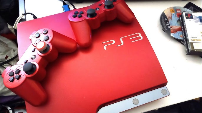 Sony Playstation 3 (PS3) Scarlet Red LIMITED EDITION – RetroPixl