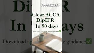 90 days plan to learn IFRS #acca #ca #indas #shorts