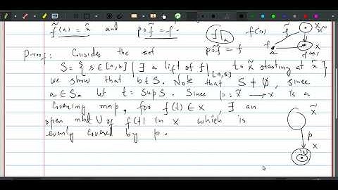 Lec18.  Existence & uniqueness of path lifting