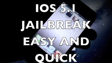 JAILBREAK iOS 5.1 FOR iPhone 4, iPhone 3GS, iPod touch, iPad 1