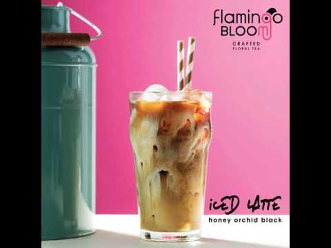 iced honey black orchid latte GIF