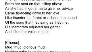 Hippopotamus song by Flanders and Swann