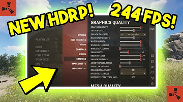 BEST RUST HDRP HIGH FPS AND PVP SETTINGS GUIDE NEW 2024 (TIMESTAMPS)
