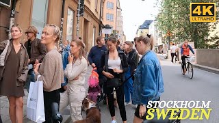 Stockholm - August - Walking Tour - Skanstull - Mariatorget - 4K