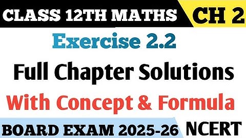 EX 2.2 Q1 TO Q21 SOLUTIONS OF INVERSE TRIGONOMETRIC FUNCTIONS NCERT CHAPTER 2 CLASS 12th