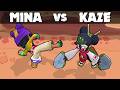MINA Vs KAZE Brawl Stars 