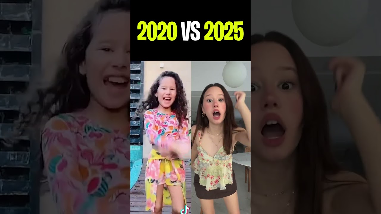 Valentina Pontes BAILAR 2020 VS 2025 