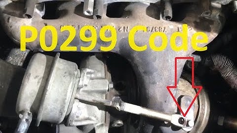 Causes and Fixes P0299 Code: Turbo / Supercharger Underboost Condition